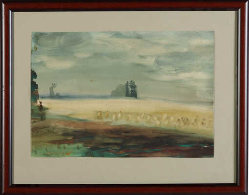 Траугот Георгий Николаевич. Пейзаж под Ленинградом